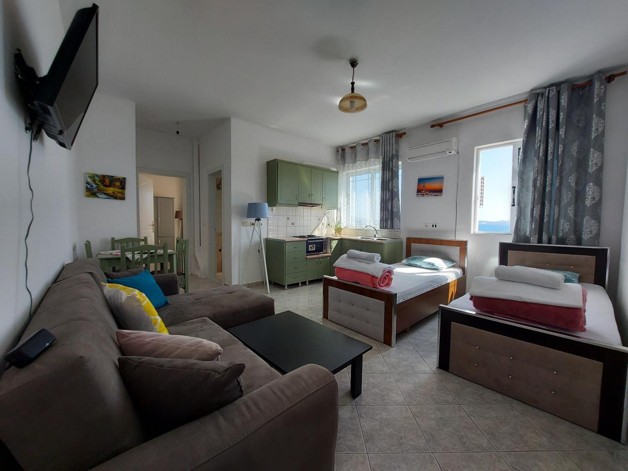 Vila Stupende Apartment Sarandë Cameră foto